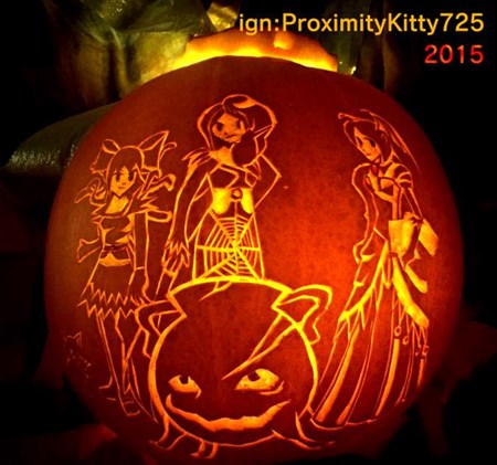 Winners of the 2015 Pumpkin Carving Contest